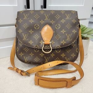 💕DISCONTINUED Crossbody/Shoulder LOUIS VUITTON Saint Cloud GM Monogram